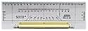 Spinograph Parallel Ruler, Plastic with Steel Roller