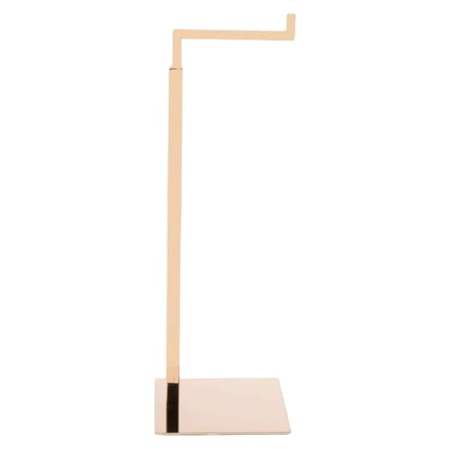 Vitrine de sac à main avec support de bijoux réglable en acier