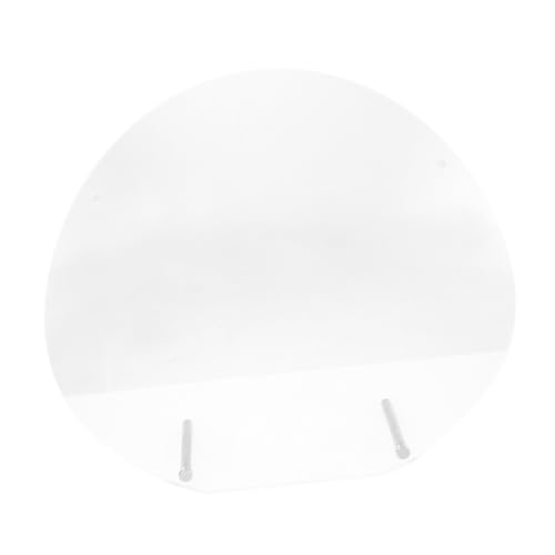 Présentoir masque acrylique avec plateau facile à nettoyer pour instituts