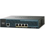 Cisco AIR-CT2504-15-K9 - 2504 Wireless Controller - Network management device - 4 ports - 15 MAPs (managed access points) - GigE - 1U