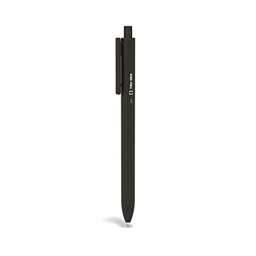 Image of TRU RED Retractable Gel Pens, Fine Point 0.5mm, Black Ink, 24 Pack - Quick‑Dry Pens for Precise Office Writing