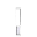 Endura Flap Thermo Panel Dual-Pane Pet Door for Extreme Weather | Premium Insulated Pet Door Solution | Heavy-Duty, Secure, Weather-Resistant | White, Large Flap, 77.25"-80.25" Slider Height