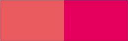 Coupe-ruban bicolore MT corail et rose pour masking tape