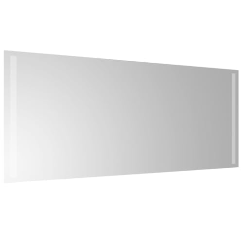 Miroir de salle de bain à LED rétroéclairé moderne format rectangulaire
