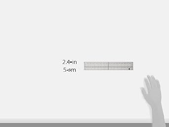 Xcut 12 30cm Precision Steel Ruler, Metal Edge Inlay, Straight Edge, For Hobby Craft Kit, Measuring, Plans, Quilting