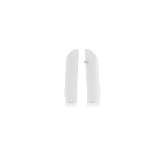 Acerbis Lower Fork Cover Set White Compatible with KTM 85 SX 2018-2026/Compatible with Husqvarna TC 85 2015-2026/Compatible with GasGas MC 85 2021-2026 - 2686000002