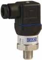 Wika A-10 Pressure Transmitter, 0 to 10,000 PSI; 1/4" NPT(M) Connection