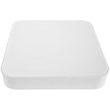 Gain d'espace optimal : Ce cache-lampe carré en plastique de 30x30 cm se fixe près du plafond avec profil ultrafin, idéal pour chambres, cuisines ou salles de bains où l’espace vertical est restreint, offrant un éclairage uniforme sans encombrement