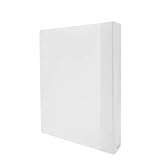 ハムデリー A4ワイド 【アイドル誌の切り抜きに人気/クリアポケット30枚入り】 クリアファイル バインダー （カラー：ホワイト） 雑誌切り抜き [拘りの透明度/大容量/厚みと質感] A4変形ワイド マガジン サイズ ポケット クリア ファイル リフィル 収納 差し替え式 30穴 2穴 4穴 入 ワイド判 アイドル雑誌 a4 a4ワイド