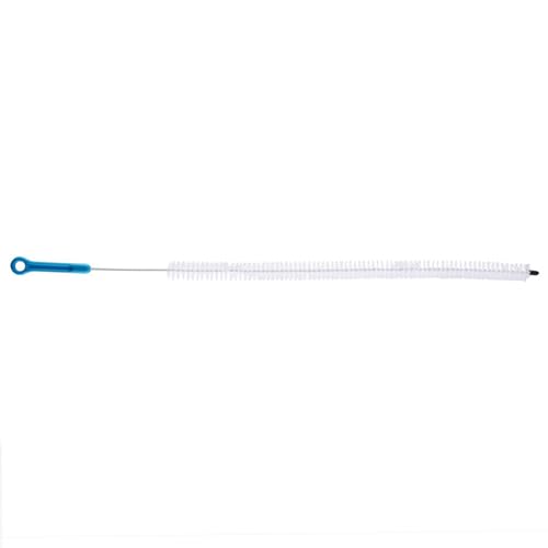 Herramienta para destapar caños con cepillo flexible azul miniatura 6