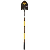 Seymour-Structron S600 49560 48" Fiberglass Handle Structron Round Point Shovel