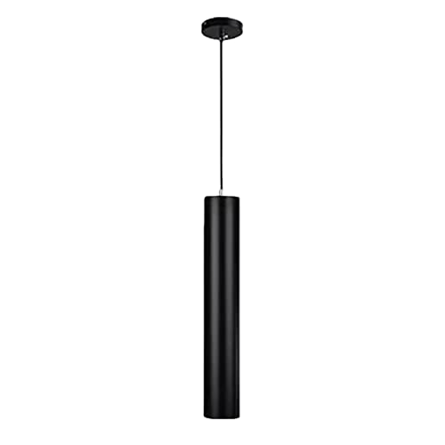 Lustre Tube suspension cylindrique long tube suspendu léger salon et cuisine