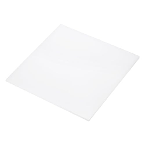 Image of DMiotech 10 x 10 x 0.15 Inch Plastic UHMW Sheets, Ultra High Molecular Weight Polyethylene, Opaque White Polyethylene Board for Automotive, Chemical, Manufacturing, DIY Home Kitchen
