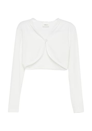 s.Oliver Festlicher Bolero mit Blumenknopf