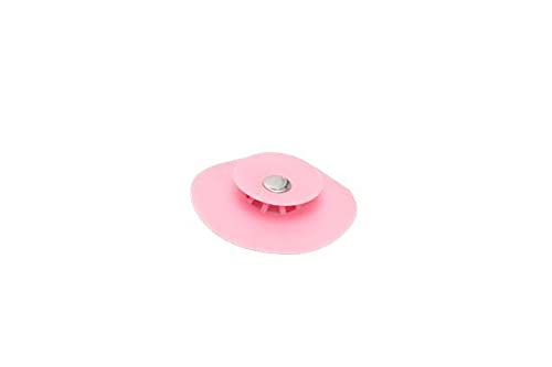 NEW WARE (Pack of 1) Silicone Stopper and Filter Drain Stopper/Strainer/Hair Catcher for Bathroom/Wash Basin/Kitchen Sink/Bathtub Sealer Cover (Standard Size 4 Inch - Random Colour) (B08P4BLT75) Amazon Price History, Amazon Price Tracker