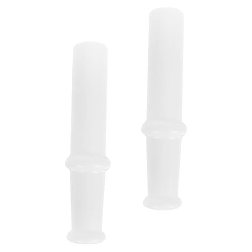 TOPPERFUN Lot de 2 Poussoirs pour Hachoir à Viande Universels Piston en Plastique Solide 196 MM X 37 MM Tasseur à Viande Ergonomique pour Usage Manuel Pièces Détachées Compatibles