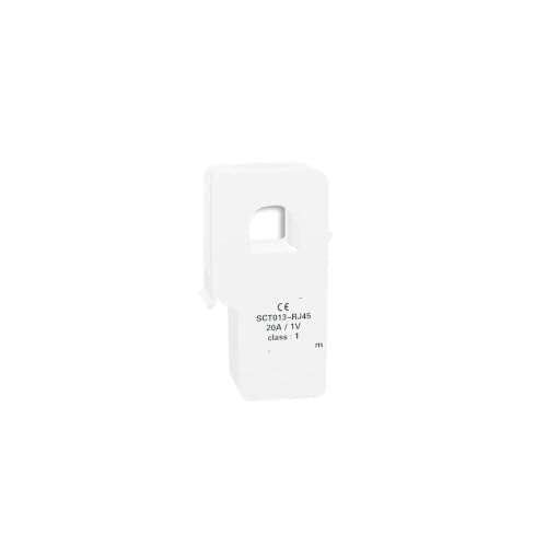Sensor SCT013-RJ45 transformador núcleo abierto evita cortes eléctricos en la instalación