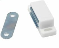 Beyaz Mıknatıslı Sineklik Çıt Çıt, 4.5 cm, 5 Adet