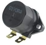 OMRON D7E-1 Vibration Sensor, Contact Form SPST-NC, Acceleration Range:130-200gal, Sealed, Sensitivity: 20 gal, Output: 0.1mA 5V to 100mA 30V, resistive Load, Sense Displacement