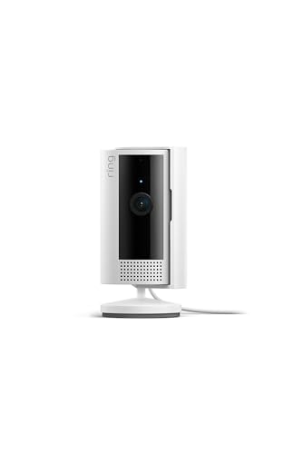 Ring Indoor Cam Home or business security in 1080p HD video White