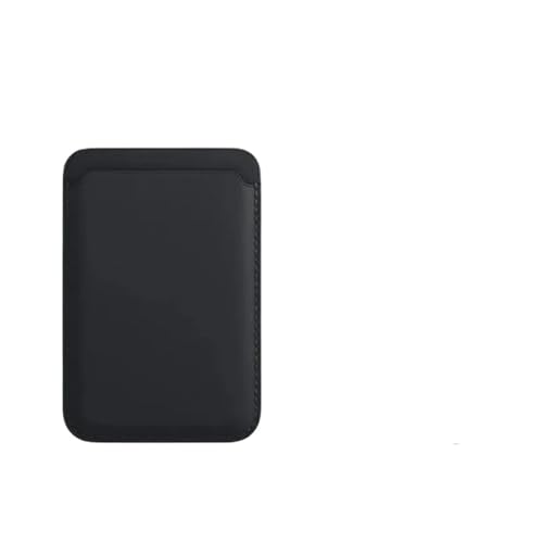 Étui portefeuille en cuir noir pour iPhone 15 Pro Max avec porte-cartes intégré