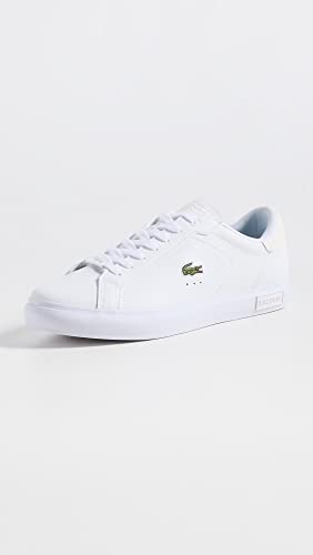 Lacoste Men's Powercourt 2.0 Leather Heel Pop Sneaker2
