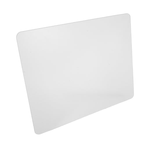 Tapis de souris en verre transparent Amosfun 300x360mm en verre trempé satiné