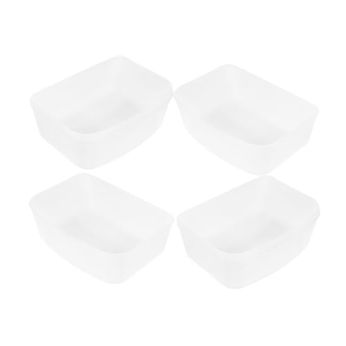 MERRYHAPY 4個 小 ペット フィーダー 犬 フード ビン ペット ウォーター 犬 ウォーター ボウル ウォーター 用 ベビー フード 収納 容器 フォーム フ