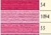 Produktbild 1x Anchor Sticktwist - Farbe 1094 - babyrosa
