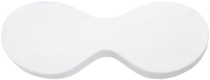 50Pcs Disposable DIY Dry Eye Patch Oval Shape Mask Sheets without Any Cosmetic Product, Use NonWoven Under Eye Care Pads with Dark Circle Cream/Lotion/Gel/Fruit for Facial/Therapy/Relaxation/Moisture Retention-All SkinType