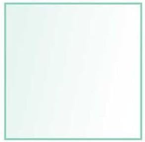 New Retails Tempered 14” x 14” x 3/16”