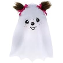 Monchhichi Girl Dressed in Ghost Costume Plush