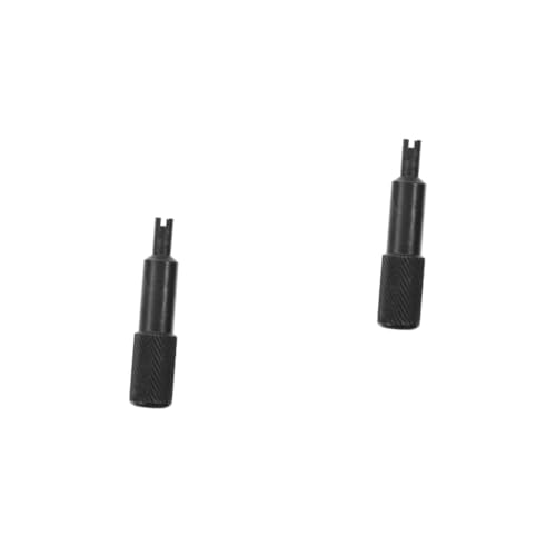 OUNONA 2pcs Valve Core Stripping Attachment Valve Core Removal Tool Core Wrench Removal Tool Multifunctional Removal Tool Core Remover Bike Disassembly Tool Repair Tool Steel