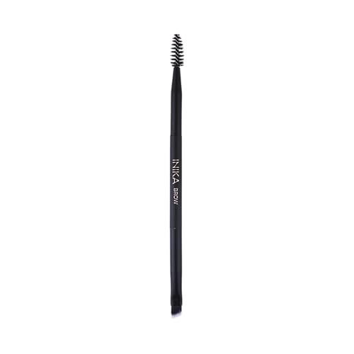 INIKA Brow Brush | Vegan Premium Powder and Wax Application and Blending Makeup, Sustainable Material