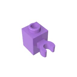 XYEIUGO 60475 Hinge Brick Special 1x1 with Clip Vertical, 50 PCS