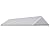 CYS Canopy 10 x 20 Feet Carport Replacement Canopy Cover for Car Tent Top Garage Shelter Cover with Ball Bungees (Only Cover, Frame Not Included) (White1)