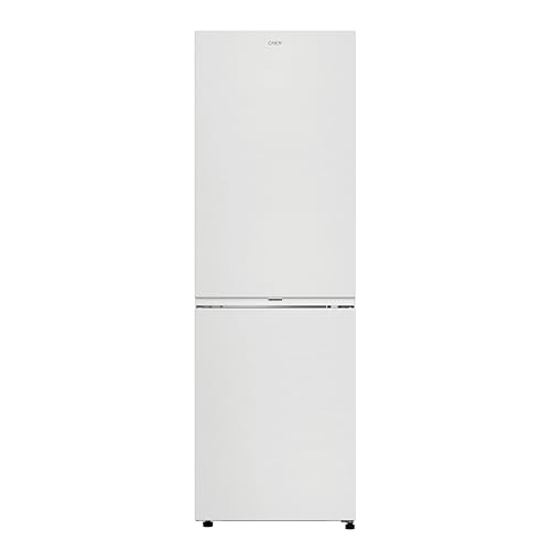 Candy Fresco 300 CNCQ2T618AW, Frigorífico Combi, Capacidad 355L, Total No Frost Circle+, Cajón Verdulero, Control Electrónico de temperatura, 60x185cm, Iluminación LED, Puerta Reversible, 38DB, Blanco
