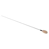 ELAYARD 音楽指揮棒 実木ハンドル付き 指揮者用杖 教育用指導スティック 耐久性音楽指導棒 合唱オーケストラ指揮用シンフォニーコンサート