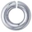 50pcs 935 Argentium Silver Open Jump Rings, 20 Gauge 6.6mm OD/5mm ID Made in USA by CRAFT WIRE