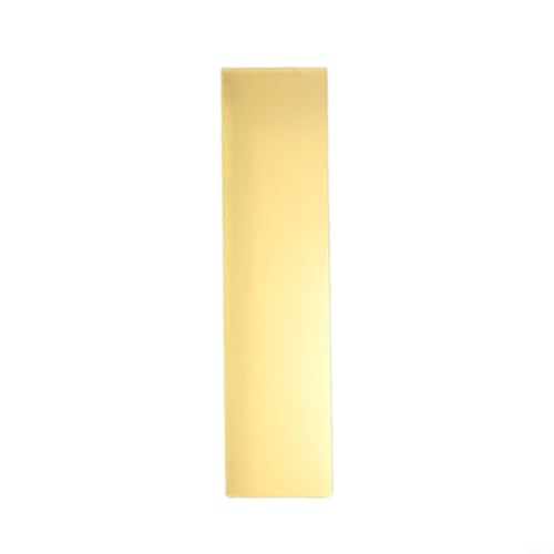 Juego de 10 espejos acrílicos para mejorar tu espacio con tiras largas decorativas (dorado)