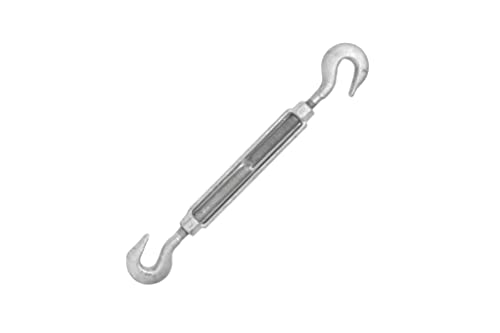 TB034IM05 Tensor Galvanizado en Caliente Gancho y Gancho, 3/4" x 9" miniatura 4