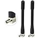 Eightwood 2pcs Mini Rubber TS9 Antenna for 4G LTE Modem MiFi Mobile WiFi Hotspot