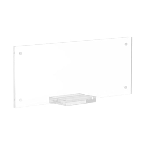 * 【Dimensioni del prodotto】: Ogni confezione include una cornice con dimensioni di 25,4 cm x 10,2 cm x 0,54 cm / 10,00 pollici x 4,02 pollici x 0,21 pollici e dimensioni della base di 10,1 cm x 5 cm / 3,98 pollici x 1,97 pollici