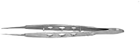 Castroviejo Suture Tying & Corneal Forceps 0.12 mm I Stainless Steel I Approx 110 mm.