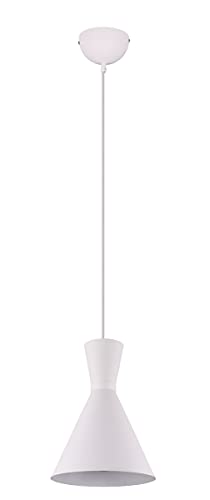 Reality Leuchten Enzo R30781031 - Lámpara de techo (metal blanco mate, no incluye 1 bombilla E27)