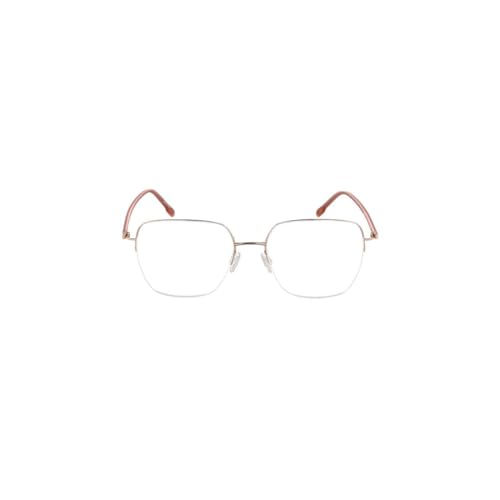 Monture Rodenstock R7143 or rose taille 56 au design ultra léger pour femme