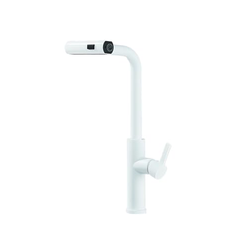 Robinet d'évier de cuisine avec buse de pulvérisation d'eau 360° - 2