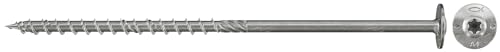 Vis pour panneaux d'aggloméré 6x100 vis bois inox A4 tête fraisée fischer 40569