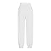 Joggers Pants for Men Plus Size Lightweight Workout Sweatpants Casual Cinch Bottom Sweatpants Fall Fashion Outfits White