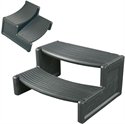 Escalera Plástica Confer Plastics 2 Peldaños Beige miniatura 1